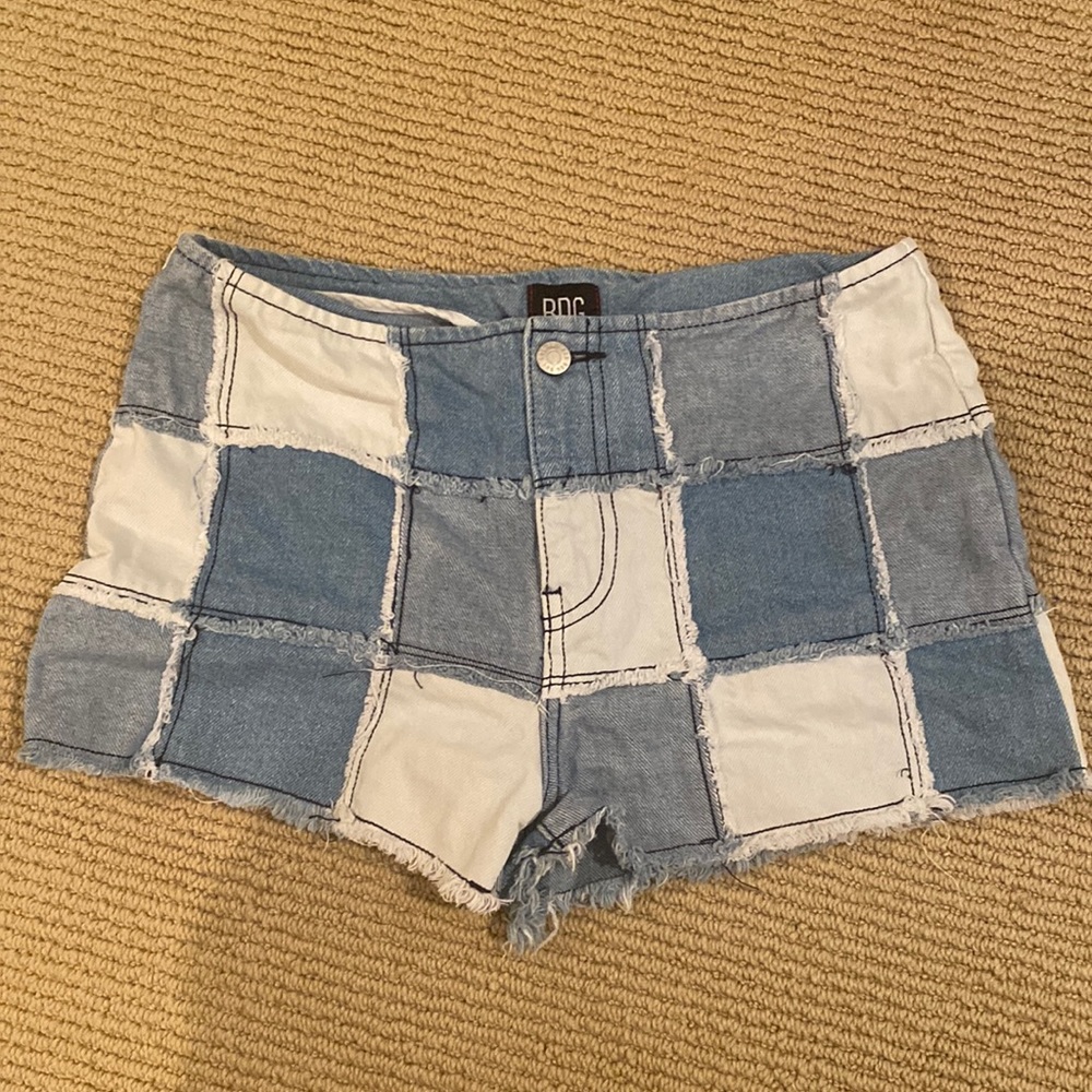 BDG Jean Patch Shorts